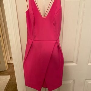 Topshop Hot Pink Dress